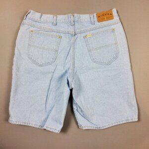 Riders Men's Light Wash Size 38 Denim Shorts Vintage Made in USA